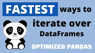Loop / Iterate over pandas DataFrame (2020)
