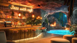 Relax With Cozy Bar Lounge In Cave - Smooth Piano Jazz Music to Work and Study