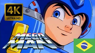 Mega Man Abertura em Português-BR [4K 60FPS Remasterizada com IA]