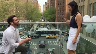 SURPRISE PROPOSAL IN NEW YORK CITY :)