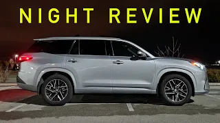 NIGHT REVIEW! -- Does the New 2024 Lexus TX 350 Light Up the Night??