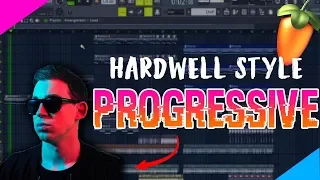 PROGRESSIVE HOUSE HARDWELL STYLE| FL STUDIO | FREE FLP