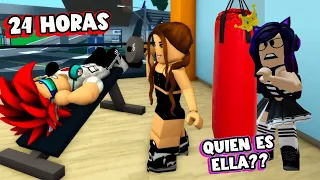 24 Horas ESPIANDO a mi NOVIO en Brookhaven | Kori Roblox