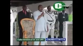 CULTE DOMINICAL AU CENTRE D'ACCUEIL  AVEC PAPA SIMON KIMBANGU KINANGANI