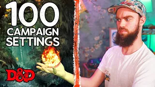 Roll a d100 for your next D&D campaign setting