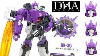DNA Design DK-30 Upgrade Kit GALVATRON Transformers Kingdom/Legacy Review
