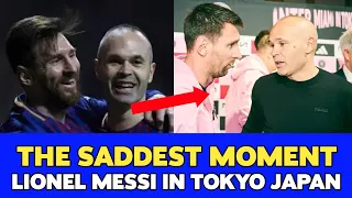 😭Messi Crying When Meet Andres Iniesta Again After A Long Long Time In Tokyo Japan