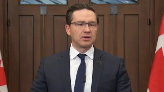 Poilievre responds to Liberals' plan to fight inflation