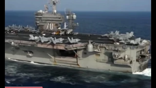 Американські кораблі прямують до корейських берегів