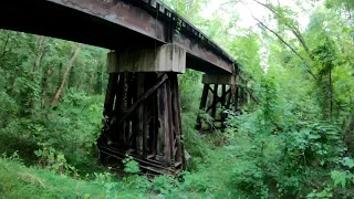 Extremely Dangerous Abandoned Railroad Bridge Explored!