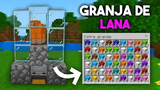 COMO HACER una GRANJA DE LANA (0 TICKS) en MINECRAFT BEDROCK 1.20