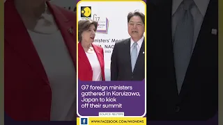 G7 foreign ministers' meeting in Japan | WION Shorts