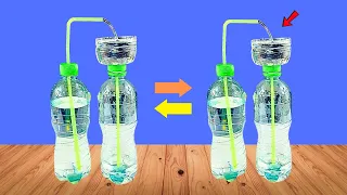 How to make Automatic water Fountain Without Electricity ! Non-stop Fountain !Smart Idea