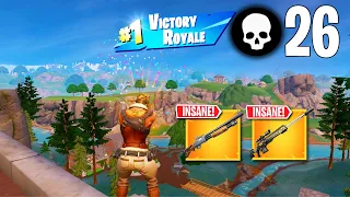 26 Elimination  Solo Vs Squads  Win Full Gameplay (Fortnite Chapter 5 Season 1)