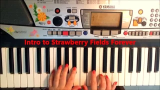 Beatles Strawberry Fields Forever Piano Tutorial