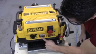 Reseña de Cepillo eléctrico o thickness planer DeWALT DW735