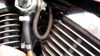 Kawasaki Vulcan 800, VN800, petcock and fuel line