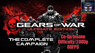 Gears of War Ultimate Edition - The Complete Campaign - Co-Op on Insane - 1080p 60FPS