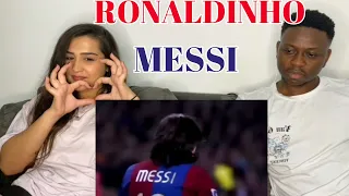 Ronaldinho & Messi ● THE MOVIE ● Two Legends - One Story | Reaction