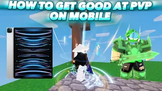 How To Become A GOD At PvP ON MOBILE! 🏆📲 | Roblox BedWars