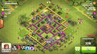 Th7 lvl 58 great loot 200k + gold and elixir