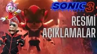 Yeni Sonic Movie 3 Haberleri! | Shadow Nasıl Olacak?