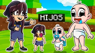 BEBE NOOB Y NOOBSI TIENEN HIJOS EN MINECRAFT 👶😱 EL HIJO DE BEBE NOOB