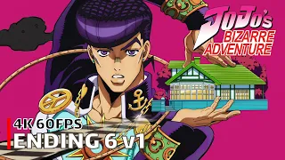 JoJo's Bizarre Adventure - Ending 6 v1 [4K 60FPS | Creditless | CC]