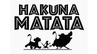 HAKUNA MATATA FULL SONG IN HINDI || THE LION KING || SUPER DUPER