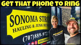 How to Get Your Phone to Ring! tips to get more business in Junk Removal