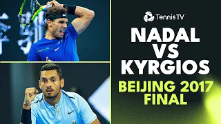 Rafael Nadal vs Nick Kyrgios Beijing 2017 Final Highlights! 🏆