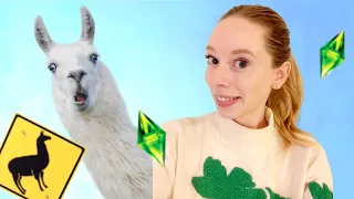What's the Llama doing in The Sims games??