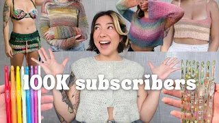 finally reached 100K subs! | giveaway & fav creations