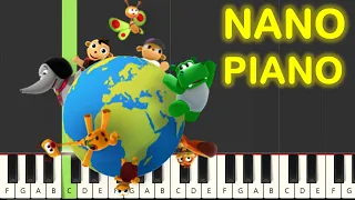 BabyTV - The Amazing World Piano Tutorial