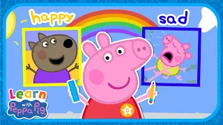 Understanding Feelings With Peppa Pig 😊 Educational Videos for Kids 📚 Learn With Peppa Pig