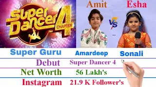 Amit Kumar Vs Esha Mishra Comparison ||Super Dancer Chapter 4