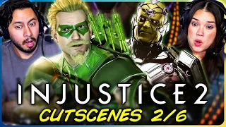 INJUSTICE 2 CUTSCENES (Part 2/6) REACTION!