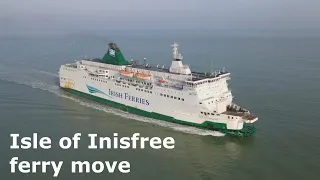 Irish Ferries Isle of Innisfree to move to Irish sea route