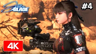 [4K] STELLAR BLADE Korean Dub Gameplay Walkthrough - Part 4 (No Commentary)