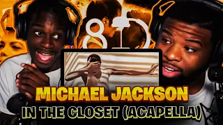 BabanTheKidd FIRST TIME reacting to Michael Jackson - In the Closet A Cappella!! What is going on?😱