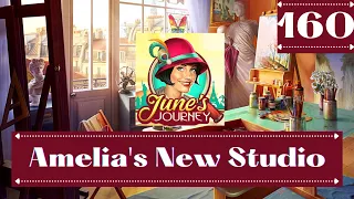 JUNE'S JOURNEY 160 | AMELIA'S NEW STUDIO (Hidden Object Game) *Mastered Scene*