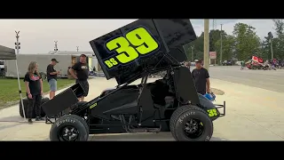 Crate Sprints feature race two | onboard w/ Brett Stratford #BS39 | Ohsweken Speedway #top5