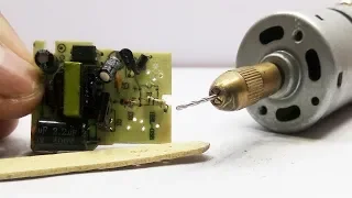 Simple Mini Drill Machine | PCB Drill Kit