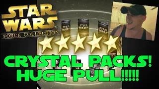 Star Wars - Force Collection #87: CRYSTAL PACKS!!! HUGE PULL!!!