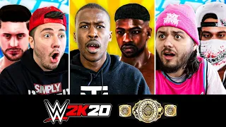 WWE 2K20 But We Put Our CAWs In A IC Title Match!