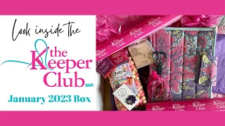 Keeper Club January Box - Unboxing & Detailed Look Inside