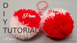 How to make a Color Pom Pom maker Tutorial (ASpace DIY: How to make a Color Pom Pom