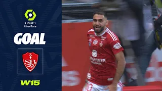 Goal Romain DEL CASTILLO (55' pen - SB29) STADE BRESTOIS 29 - ESTAC TROYES (2-1) 22/23