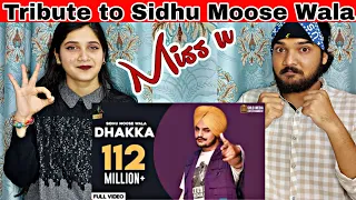 Sidhu Moose Wala REACTION | Dhakka | Pakistani Reaction | Reaction Bazar