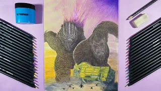 Dibujo Godzilla x Kong: The New Empire | Drawing for Godzilla x Kong: The New Empire